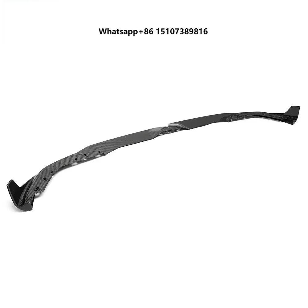 G20 LCI Dry Carbon Front Lip for 3 Ser Sedan G20 LCI M-TECH Carbon Front Bumper Lip Exterior 2 PCS/SET Replacement