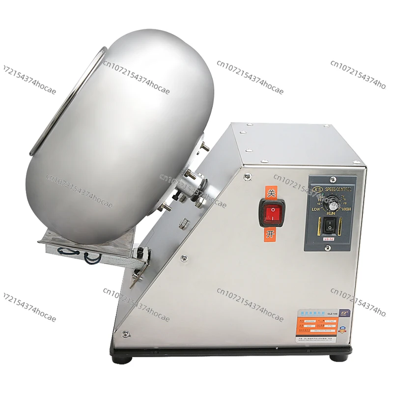 Spray Coating Machine/Sugar Coating Pill Coating Water Chestnut Type Cold and Hot Air Polishing Rolling Machine