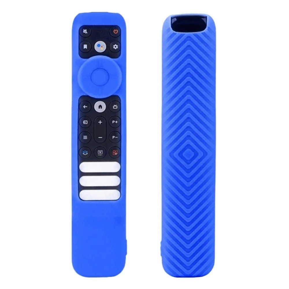 Luminous Remote Control Case Soft Texture Anti-fall Remote Control Sleeve Shockproof Anti-slip for TCL RC902V