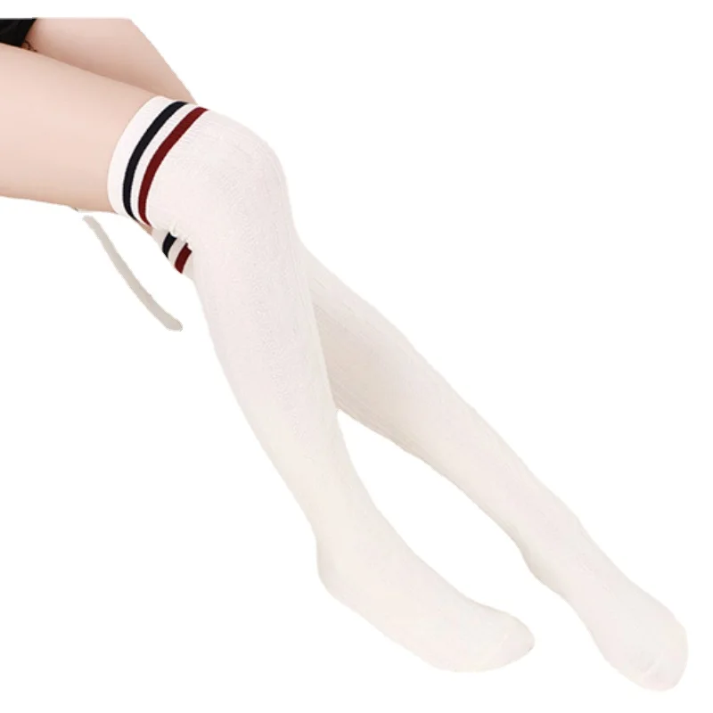 

Women Sexy Thigh High Stockings Temptation Stretch Stocking Over Knee Socks Trendy Cotton woman high socks sexy stockings