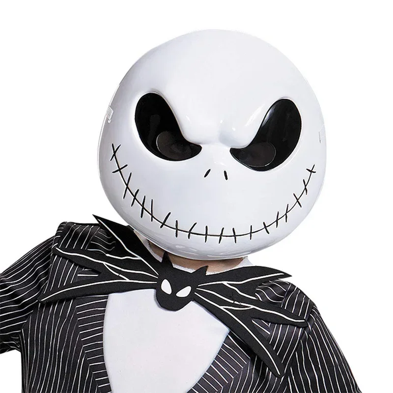 Disfraz de Jack Skellington para niños, traje de Cosplay de pesadilla antes de Navidad, ropa de Halloween