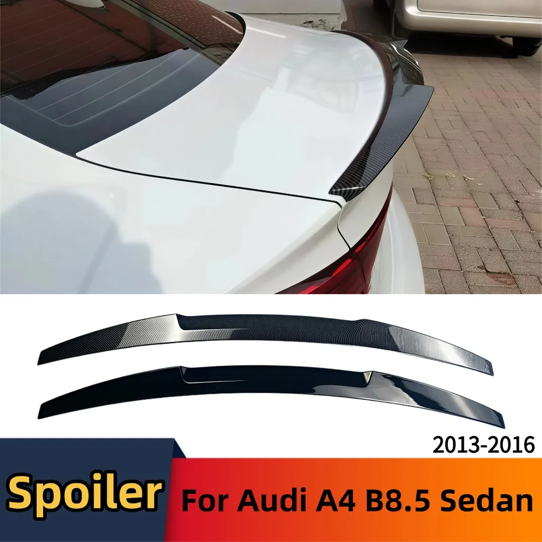 

Racing Sport Rear Wing Trunk Spoiler Tail Tuning Accessories Deflector Modification Body Kit For Audi A4 B8.5 Sedan 2013-2016