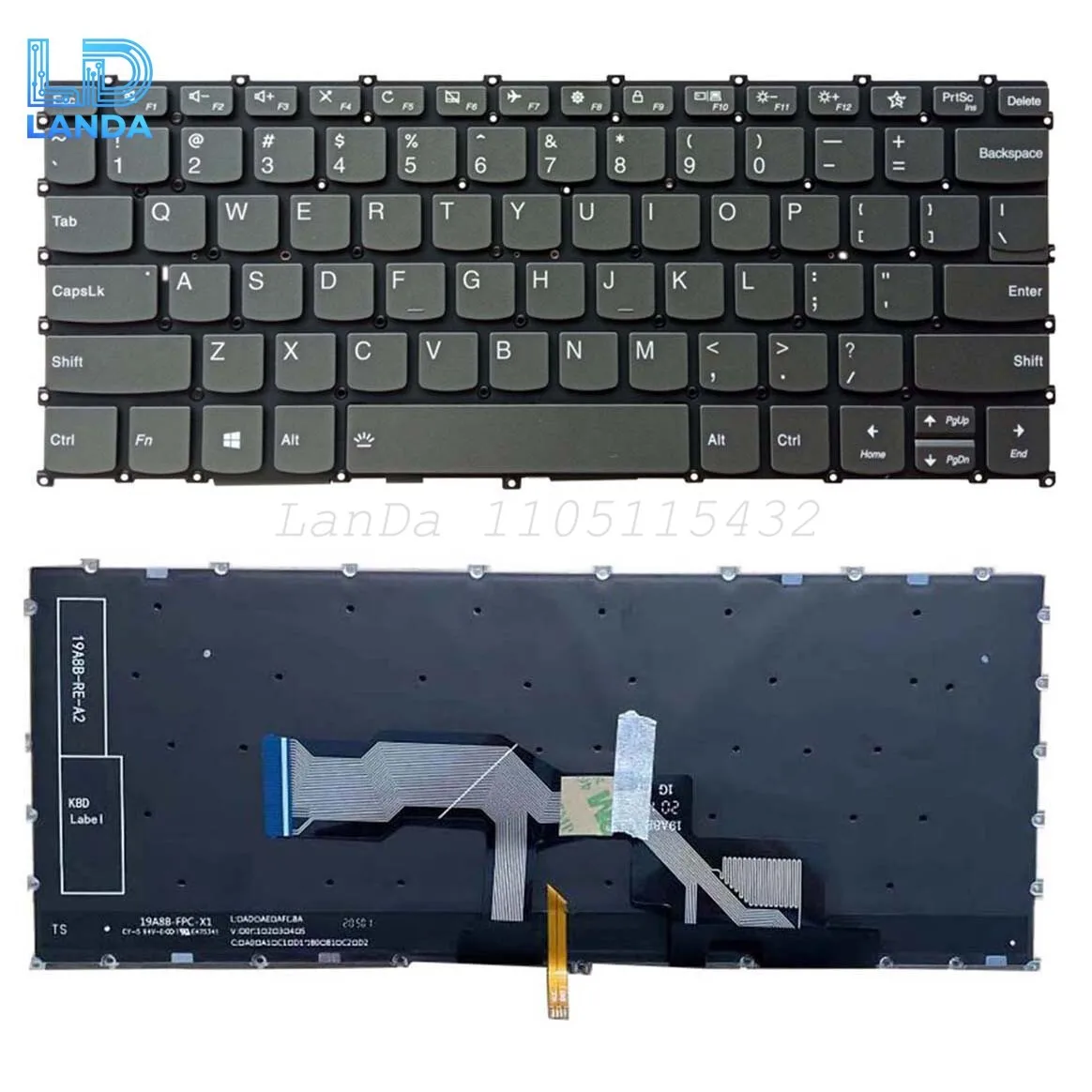 Keyboard For Lenovo ideapad S540-13 S540-13API S540-13ARE S540-13IML /13ITL US