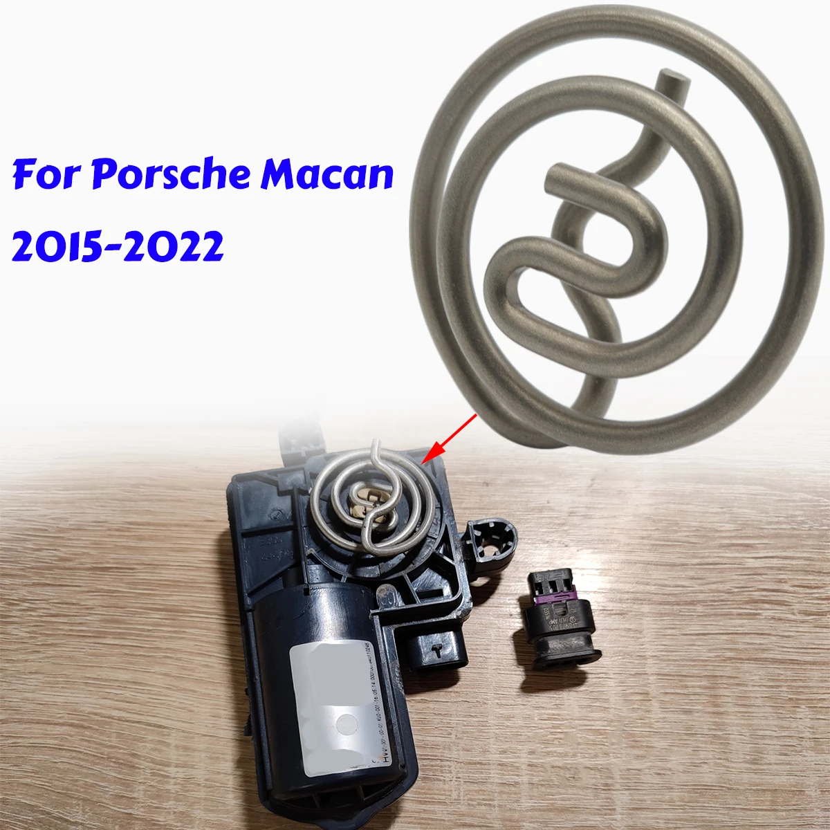

For Porsche Macan Servomotor Electronic Exhaust Flap Actuator Control Valve Spring Repair Kit Replace Part 2015-2022 Accessories