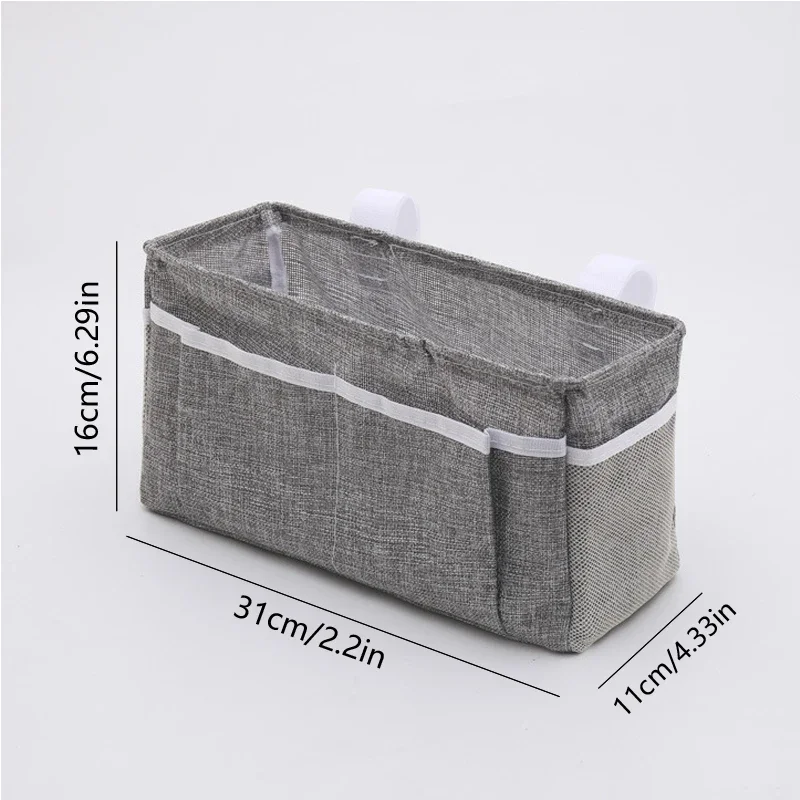 Creative Dormitory Multi-purpose Bedside Car Cotton and Linen Storage Hanging Bag Desk Sundry Organizer Organizer