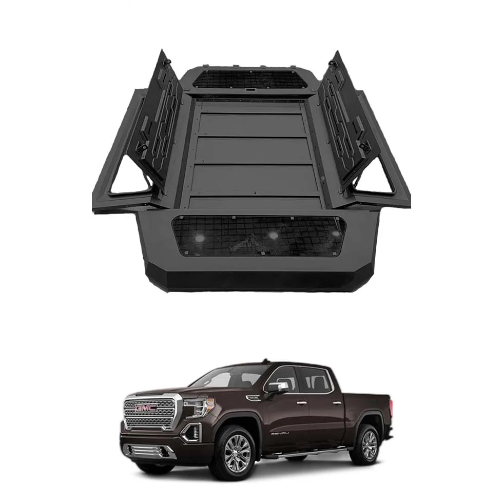 Truck Caps for Mitisubishi L200 2024 Smart Cap Waterproof Hard Canopy GMC Sierra Anti-rusted Topper Chevrolet Silverado Canopy