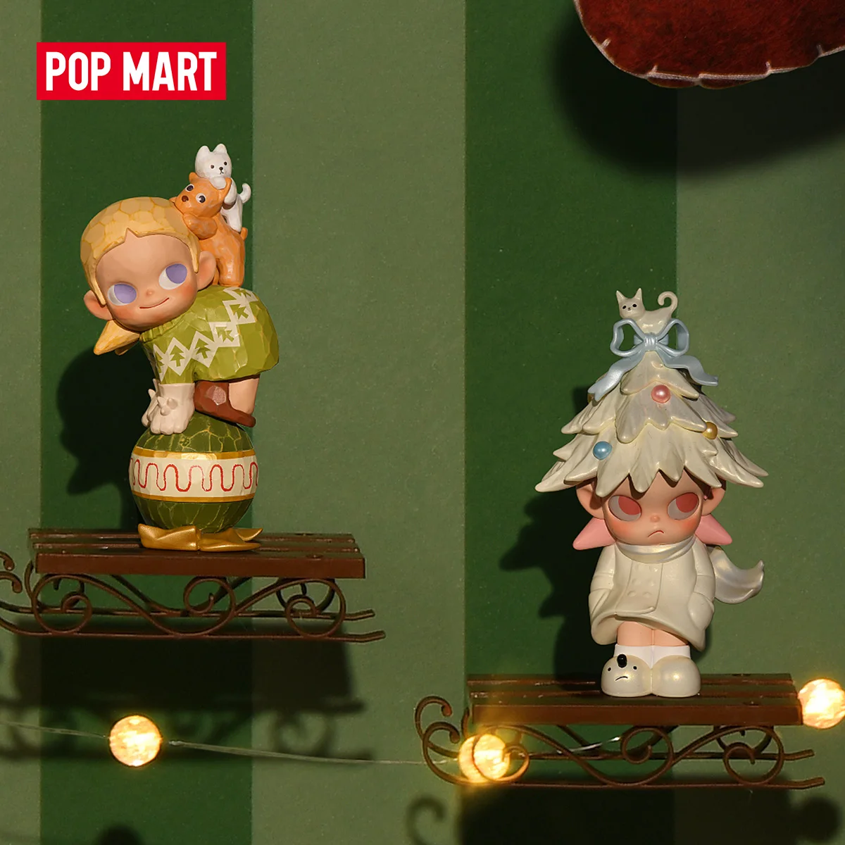 POP MART Zsiga The Winter of Gifts Series Figuren Blind Box 1PC/12PCS