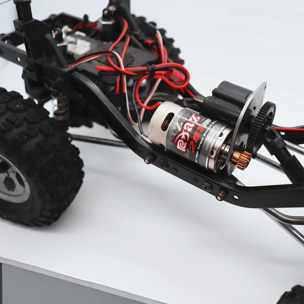 1 PC 28T 390 Brushed Motor DC Motor RC Crawler Brushed Motor Stainless Steel RC Electric Motor JST for TAMIYA TAM54393 300054393
