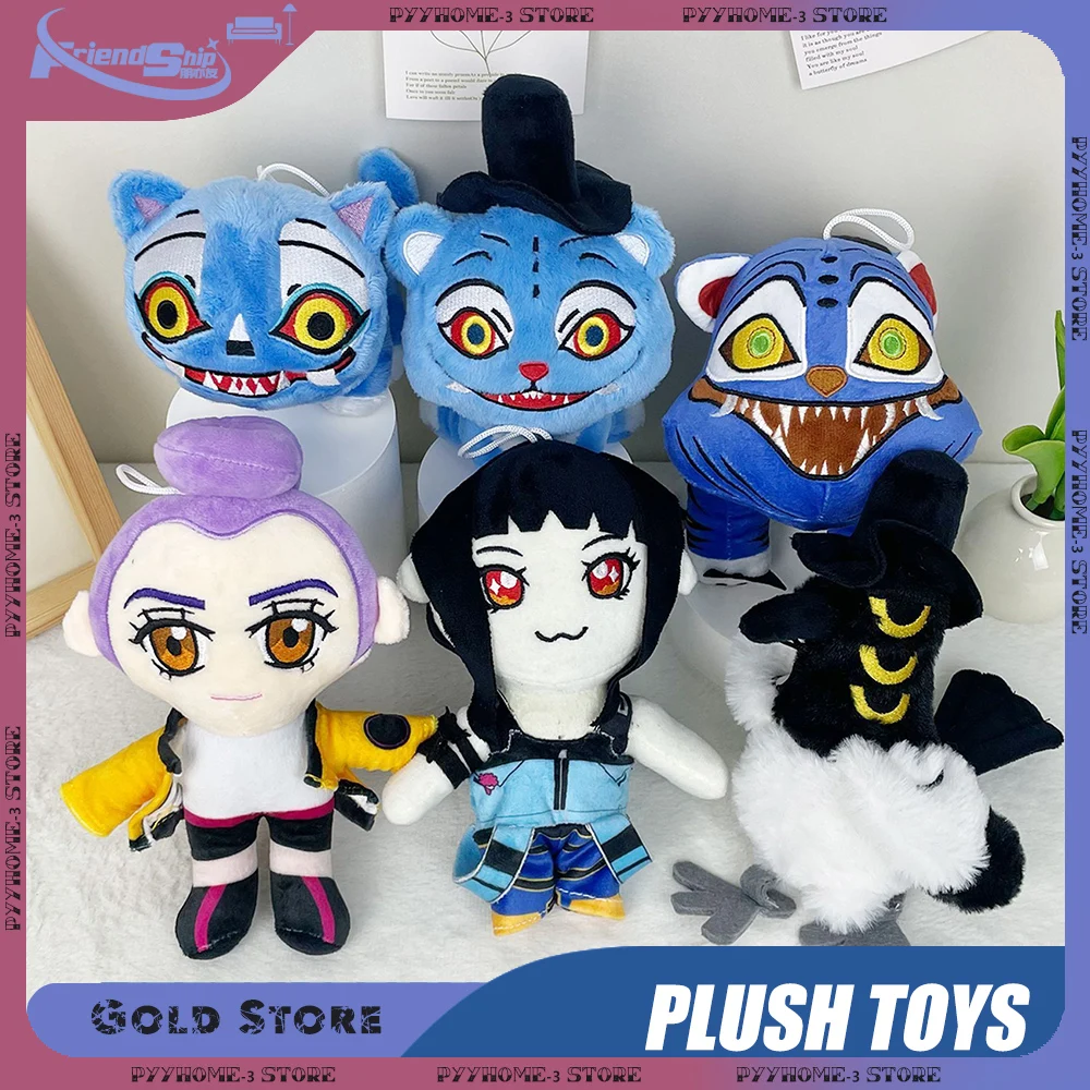 

Плюшевая игрушка KPop Rumi Zoey Mira Devil Hunter, мягкая кукла, плюшевая подушка, украшение для рабочего стола, подарок на день рождения, периферия аниме