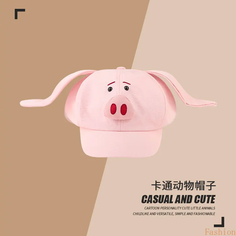 Cartoon-Entenschnabel-Baseballkappe für Mädchen, süßer Bär, Sonnenhut, Frühling, Sommer, Outdoor, verstellbar, Student, lässig, sportlich, Unisex
