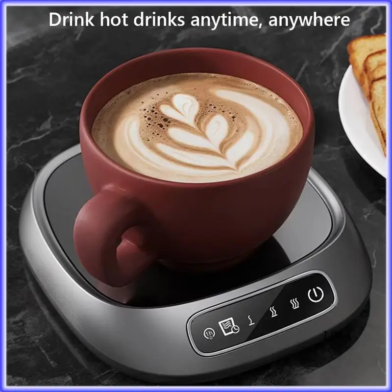 

RM-Coffeemug Настольный подогреватель чашек с автоматическим отключением и таймером Умный подогреватель чашек с питанием от USB Термостат Подставка для подарков