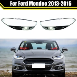 For Ford Mondeo 2013 2014 2015 2016 Car Headlamps Transparent Lampshades Lamp Shell Headlights Cover Lens Headlight Glass Caps