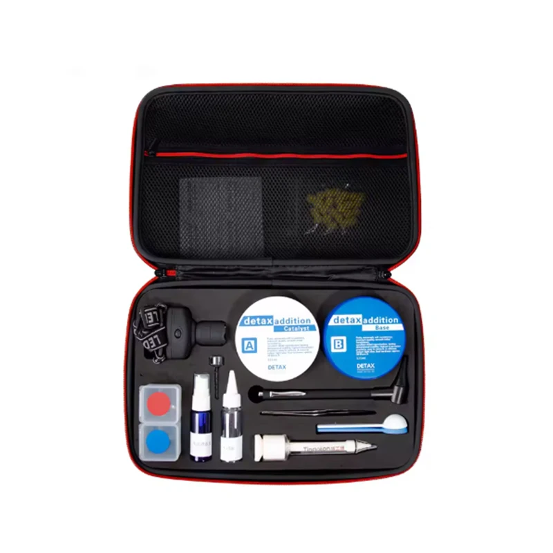 Hearing Amplifier Earmold Making Kit Hearing Aid Custom Ear Impression Taking Kit Accessories Pen Light Headlamp view 6