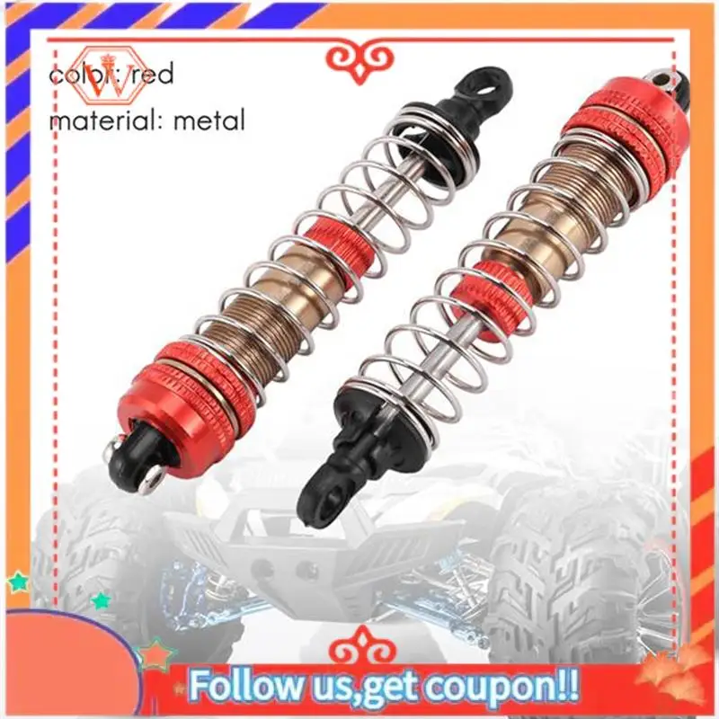 

4Pcs Metal Shock Absorbers Damper For XLF X03 X04 X-03 X-04 1/10 RC Car Monster Truck Upgrade Replacement Parts Red