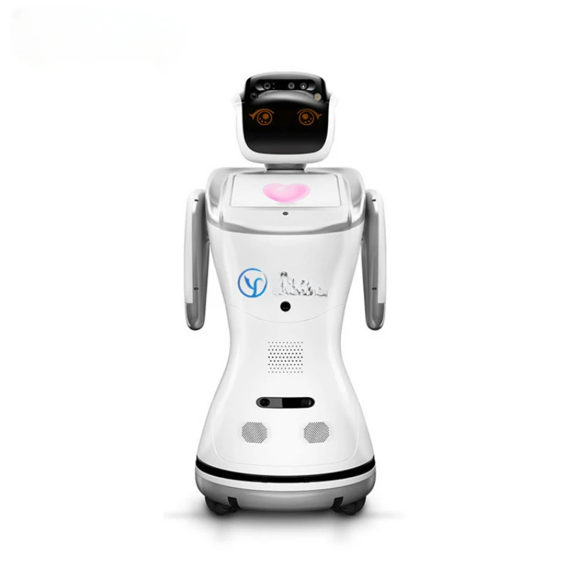 

Newest AI Waiter Robot Smart Food Delivery Machine Commercial Restaurant Service Bot Autonomous Navigation High Performance