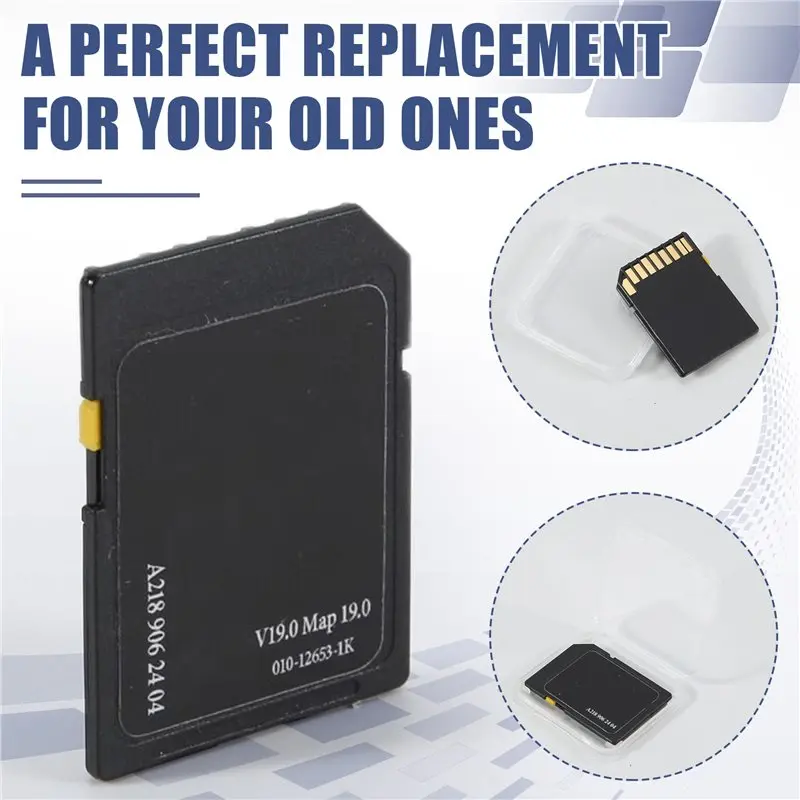 V19 SD Card Navigation For Mercedes Benz A B CLA GLA C Class A218 UK & EU Map Update 2023 A2189062404 A2189066003-A91R