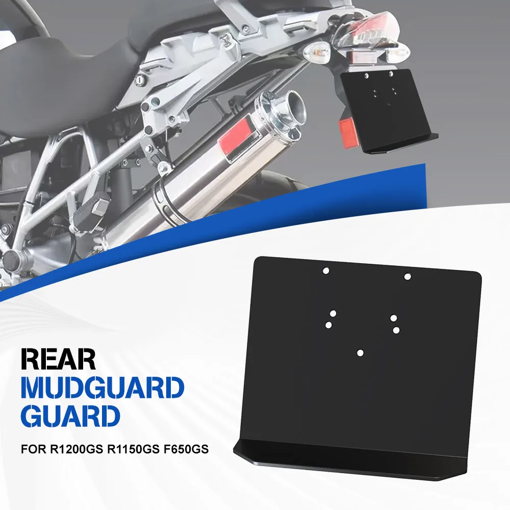 FOR BMW R1200GS R1150GS F650GS Single Dakar G650GS Sertao Motorcycle License Plate Rear Fender Splash Guard Number Holder Mount