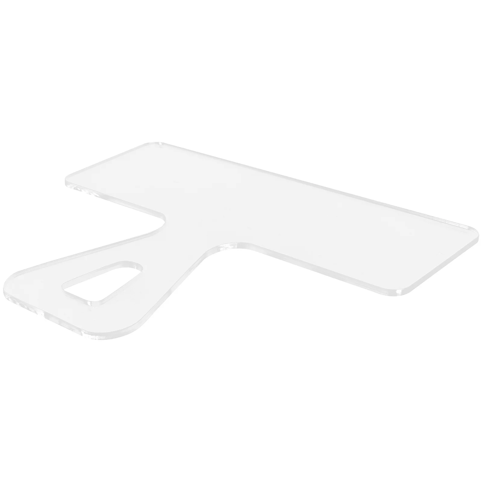 

Cutting Board Handle Template Acrylic Router Guide Clear Tracing Stencil for Woodwork Charcuterie Board DIY Tools