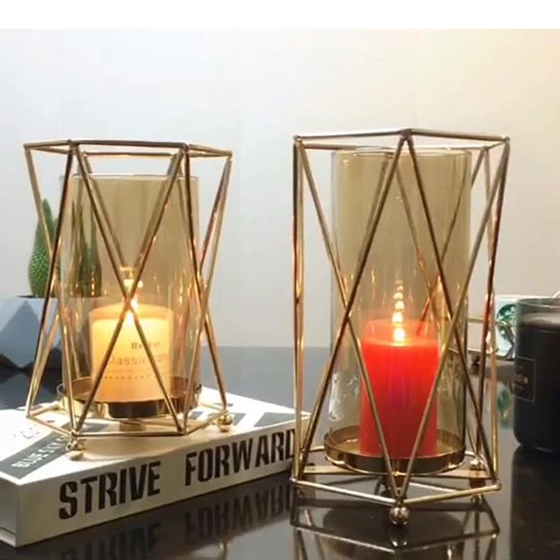 Hydroponic Glass Vase Gold Plated Flower Arrangement Modern Decor Crafts Flowers Pots Desk Decoration Floral Vases - Image 2