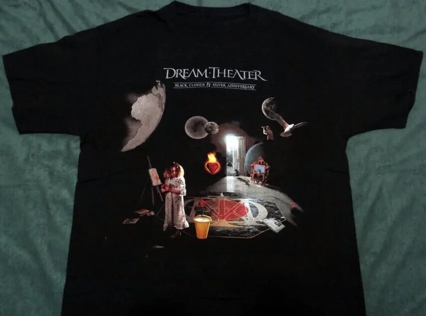 Dream Theater-25 th Anniversary T-Shirt Unisex Tee Best Gift S-4XL PP1595