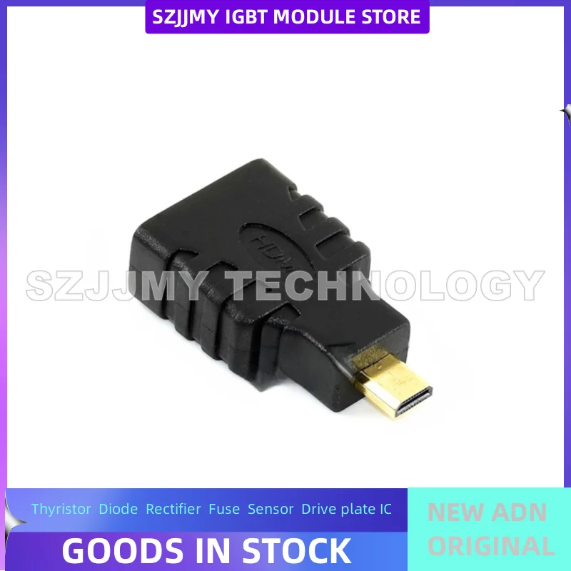 BARU ORIGINAL TERSEDIA Adaptor HDMI Female ke Micro HDMI Male Tahan Lama dan Cocok untuk Raspberry Pi 4B/LCD