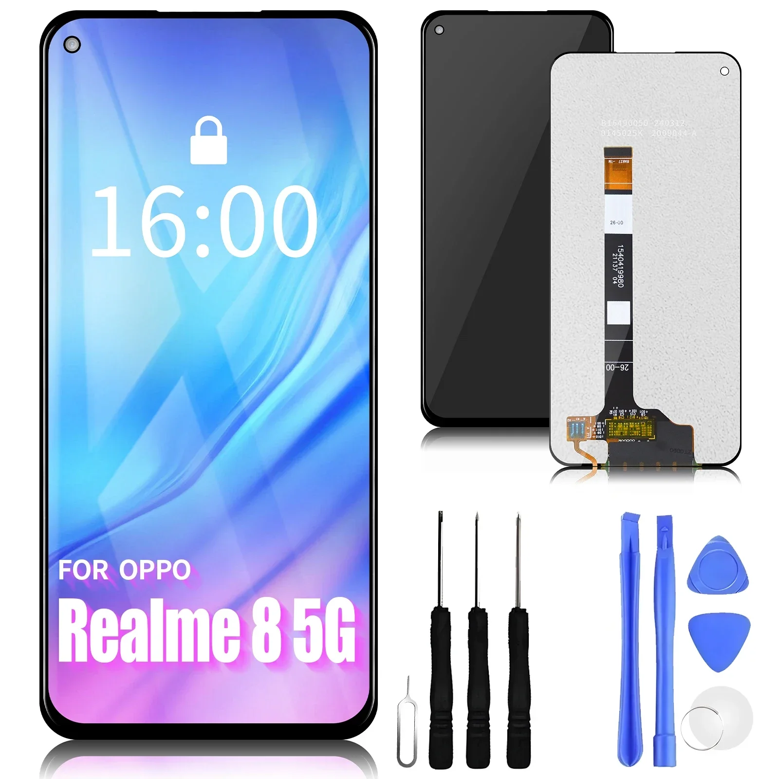 6.49 ''per OPPO A93S / K9x / Realme 8S-5G / Realme 8 / Realme V13 / Q3i / Narzo 30-5G Display LCD Touch