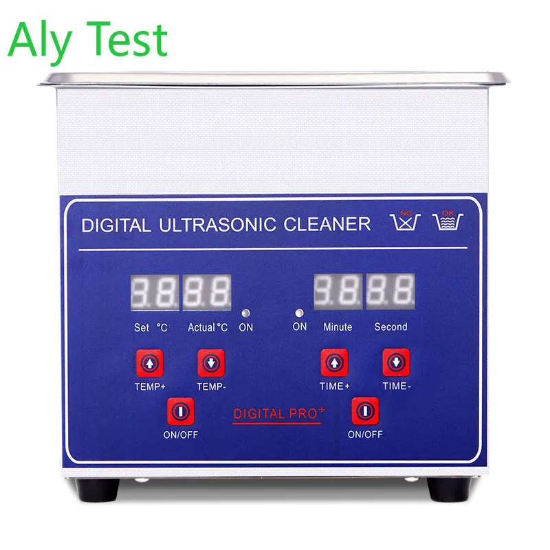 PS-08A 1.3L 60W ALY TEST Diesel Common Rail Injector Plunger Nozzle Pump Parts Ultrasonic Cleaner with Heating Function