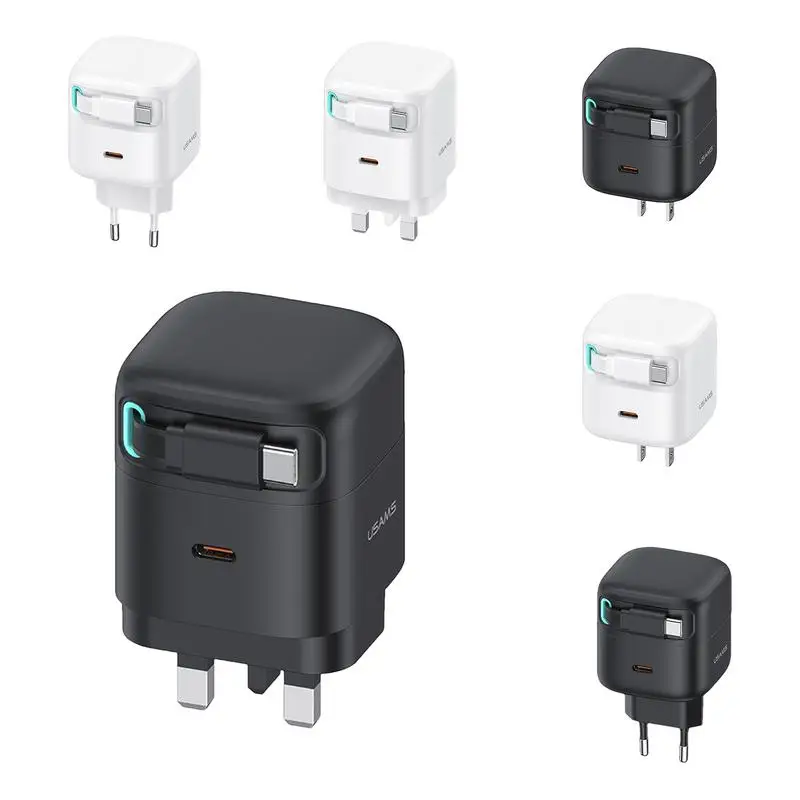 

Gan Charger Fast Charging Type C PD 35W Charger Block Portable Plug-In Phone Charger Travel Plug Adapter for Travel Business