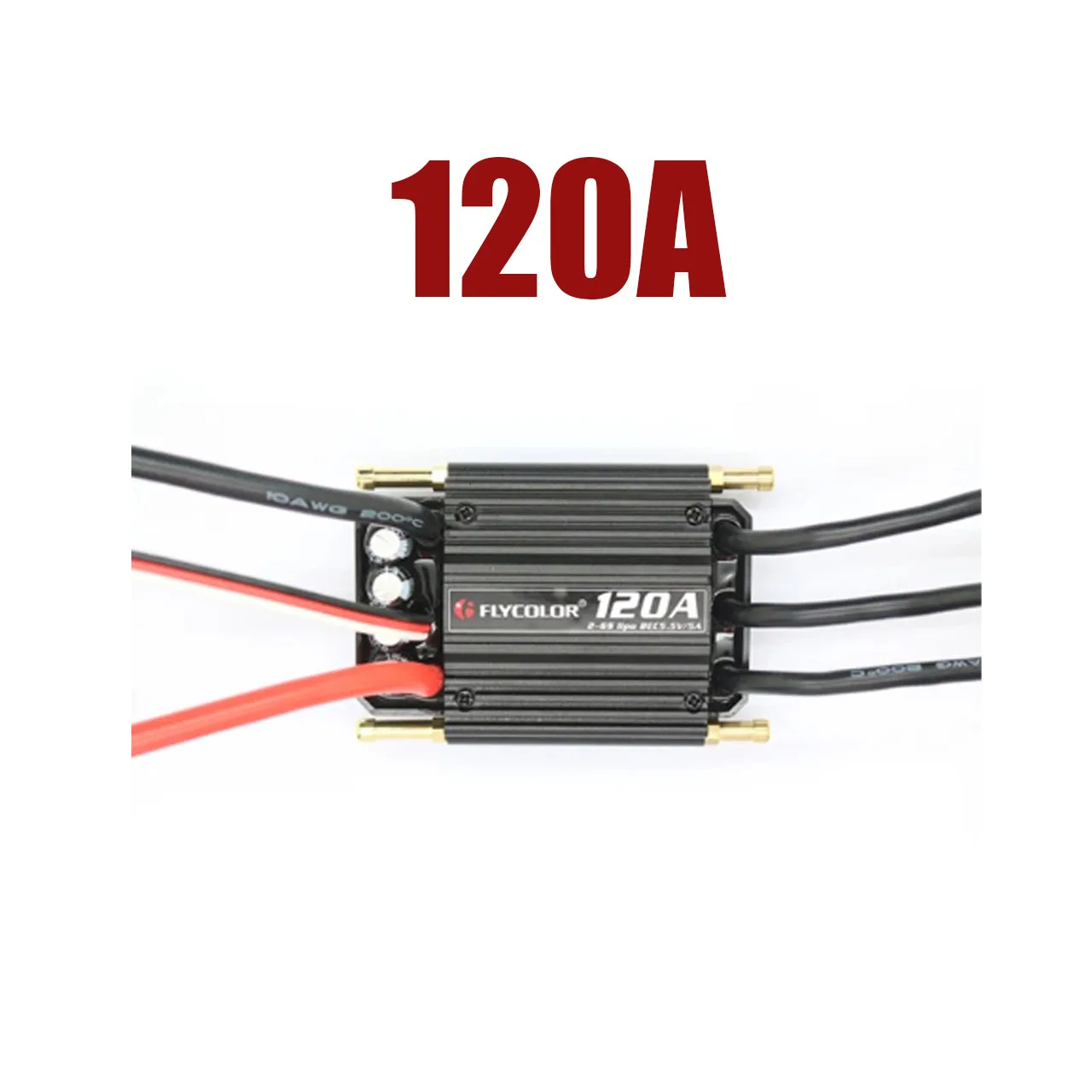 Flycolor 50A/70A/90A/120A/150A Speed Controller Brushless ESC Support 2-6S BEC 5.5V/5A for Model Ship RC Boat