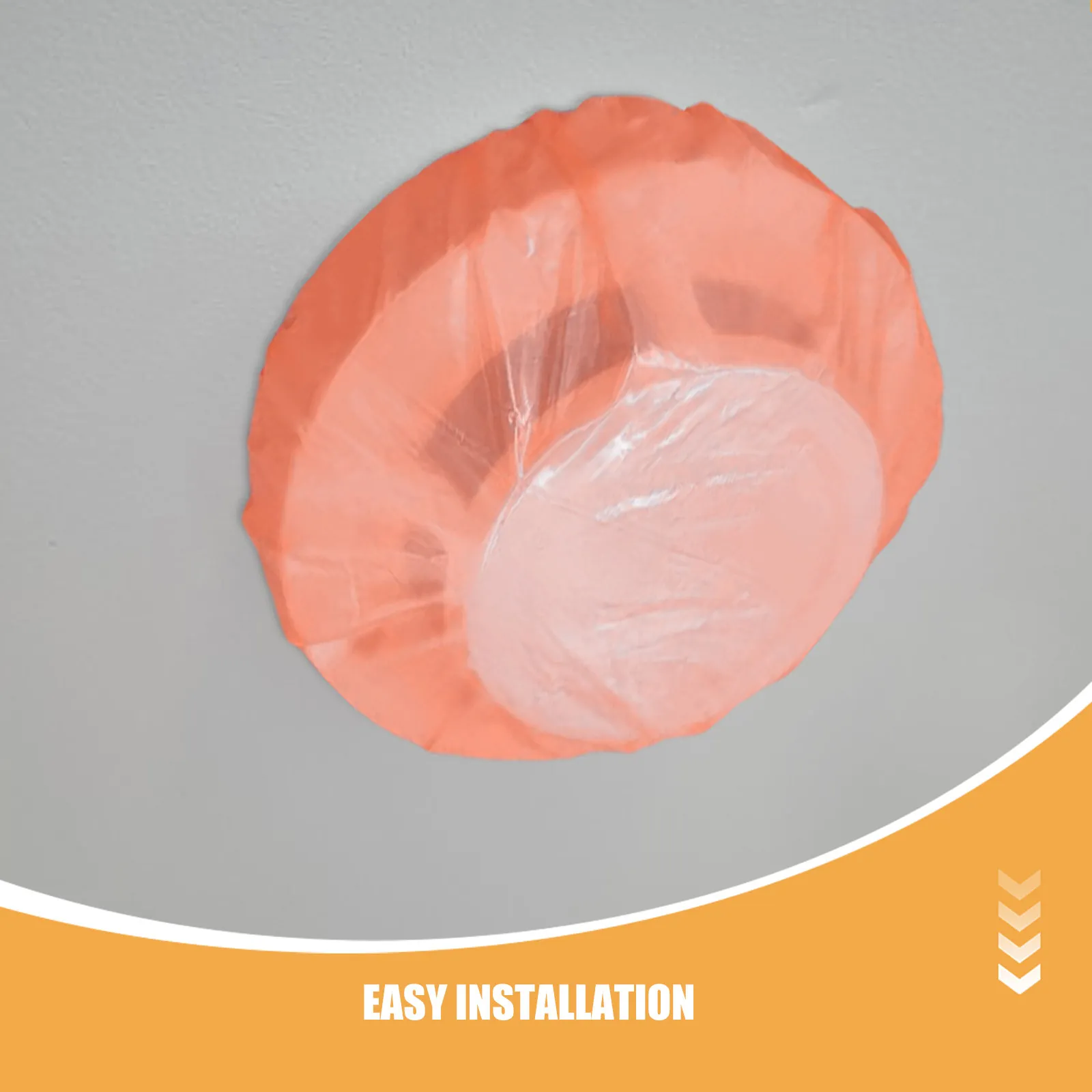 50Pcs Smoke Dust Covers Fire Alarm Protective Clear Plastic Caps Cover Replacement for Home Office Kitchen