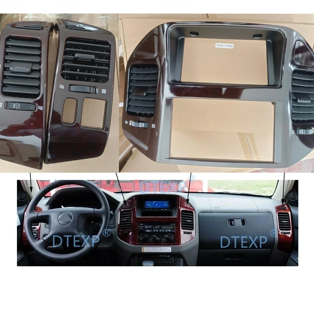 Shell 1 Pcs AC Cover for LHD Montero MR402450 Dashboard Air Conditioner Vent Outlet for Pajero V70 Fan Blade Leaf for Shogun V60