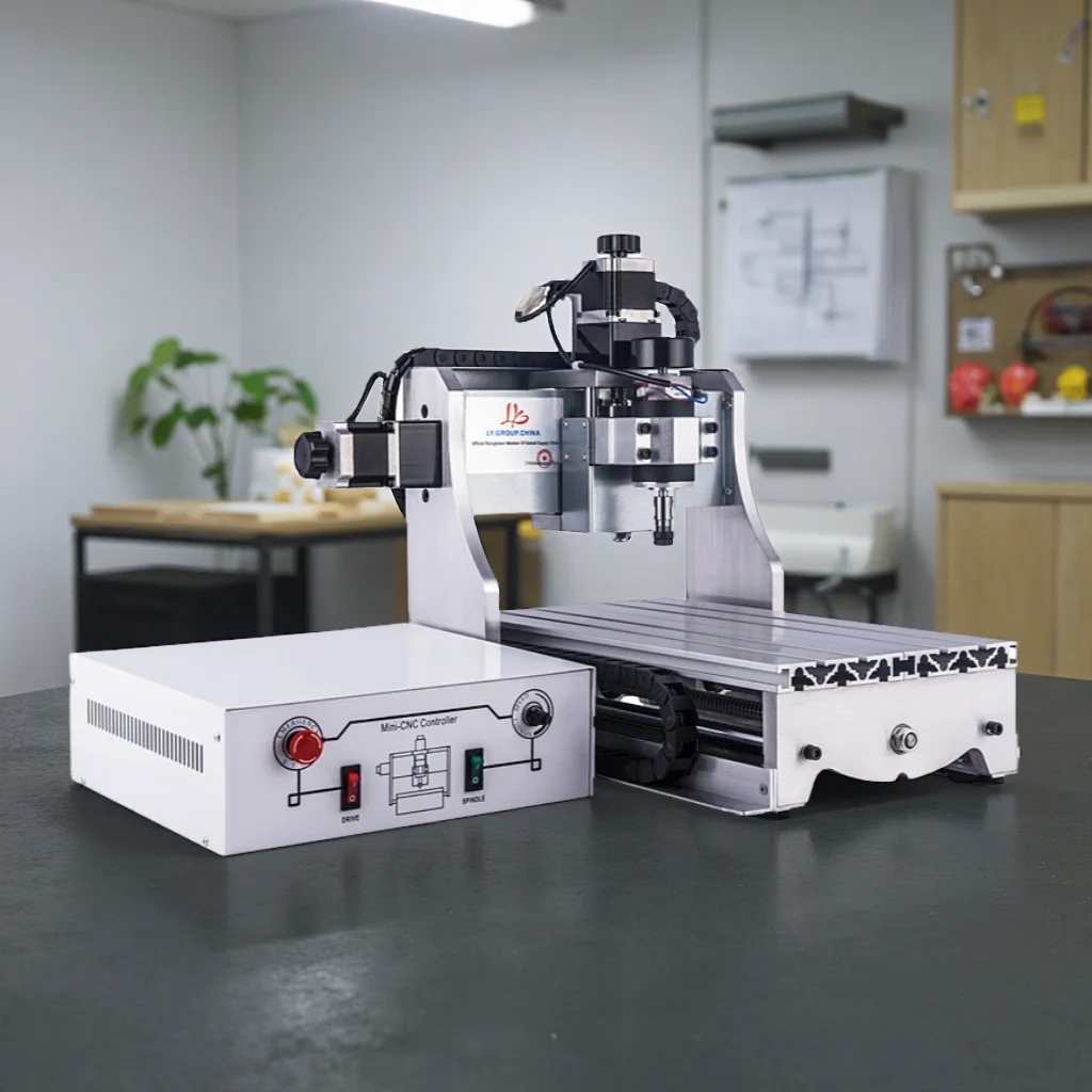 Mini Desktop Router Engraver 3020 800W Spindle Metal Wood Aluminum Acrylic Milling Drilling Carving Machine 3 Axis 4 Axis
