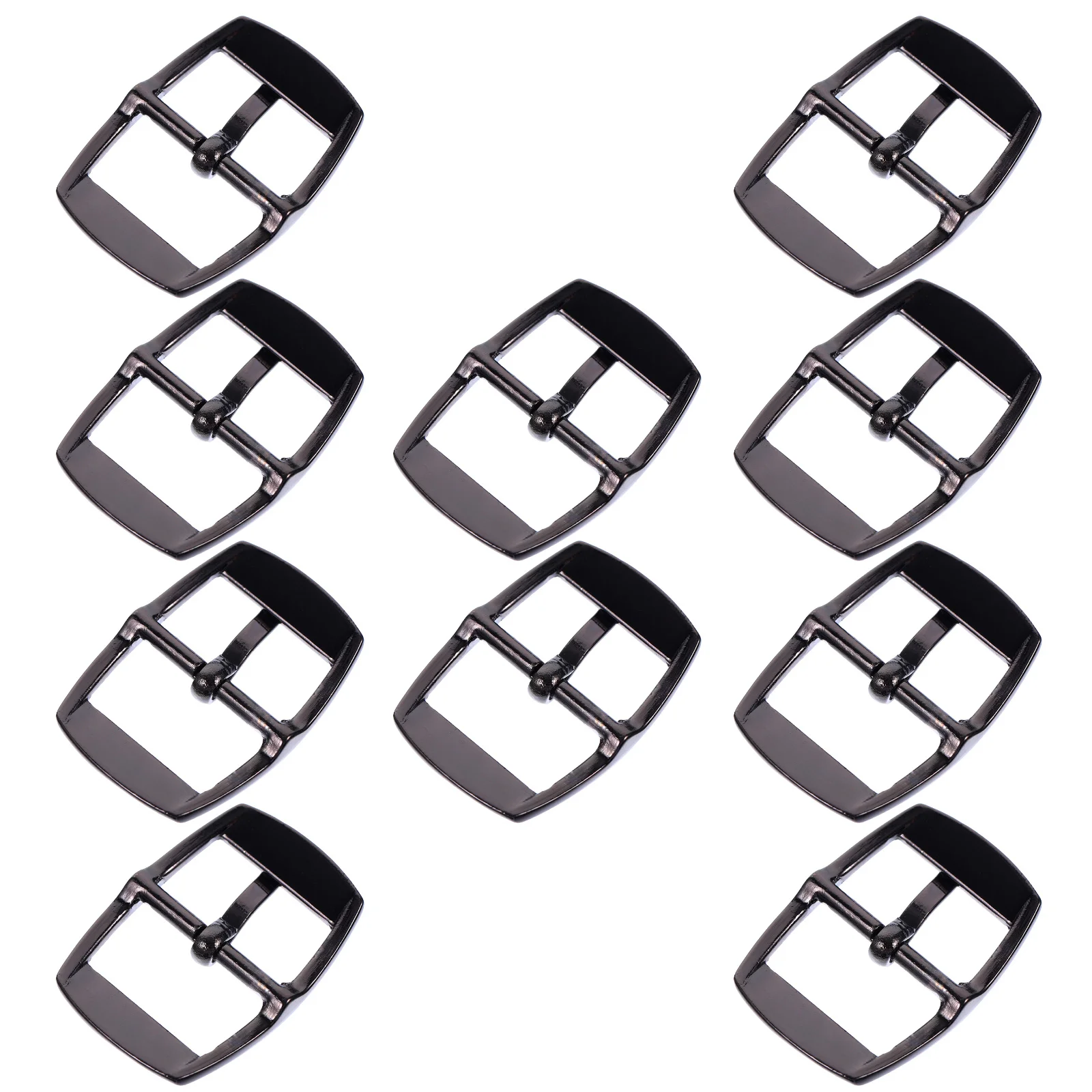 10 قطعة حزام سبائك الزنك للرجال النساء Diy بها بنفسك الملابس والاكسسوارات استبدال لحقائب الظهر حزام أبازيم الأسطوانة المعدنية أبازيم #2