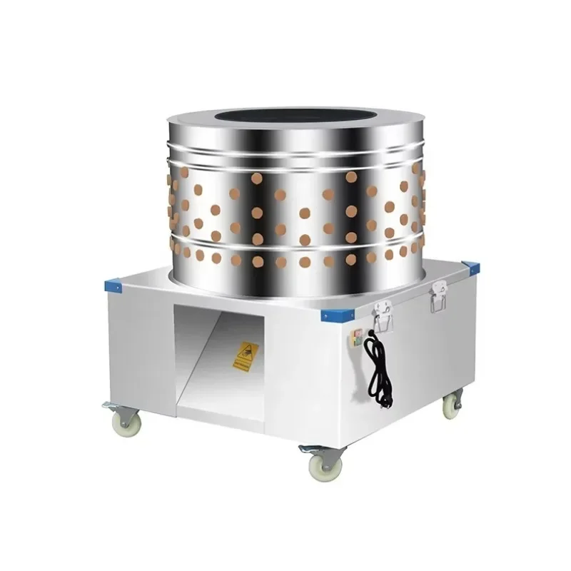 Largest Size Stainless Steel 80CM 8-9Chicken/Time Commercial Electric Poultry Plucker Chicken Plucker Machine Poultry Feather