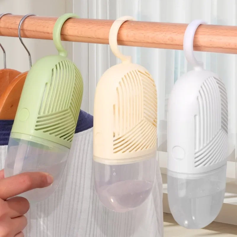 Wardrobe Dehumidifier Moisture Absorber Dry Box Anti-mildew Desiccant Household Hanging Moisture Reusable Closet Cabinet Hook