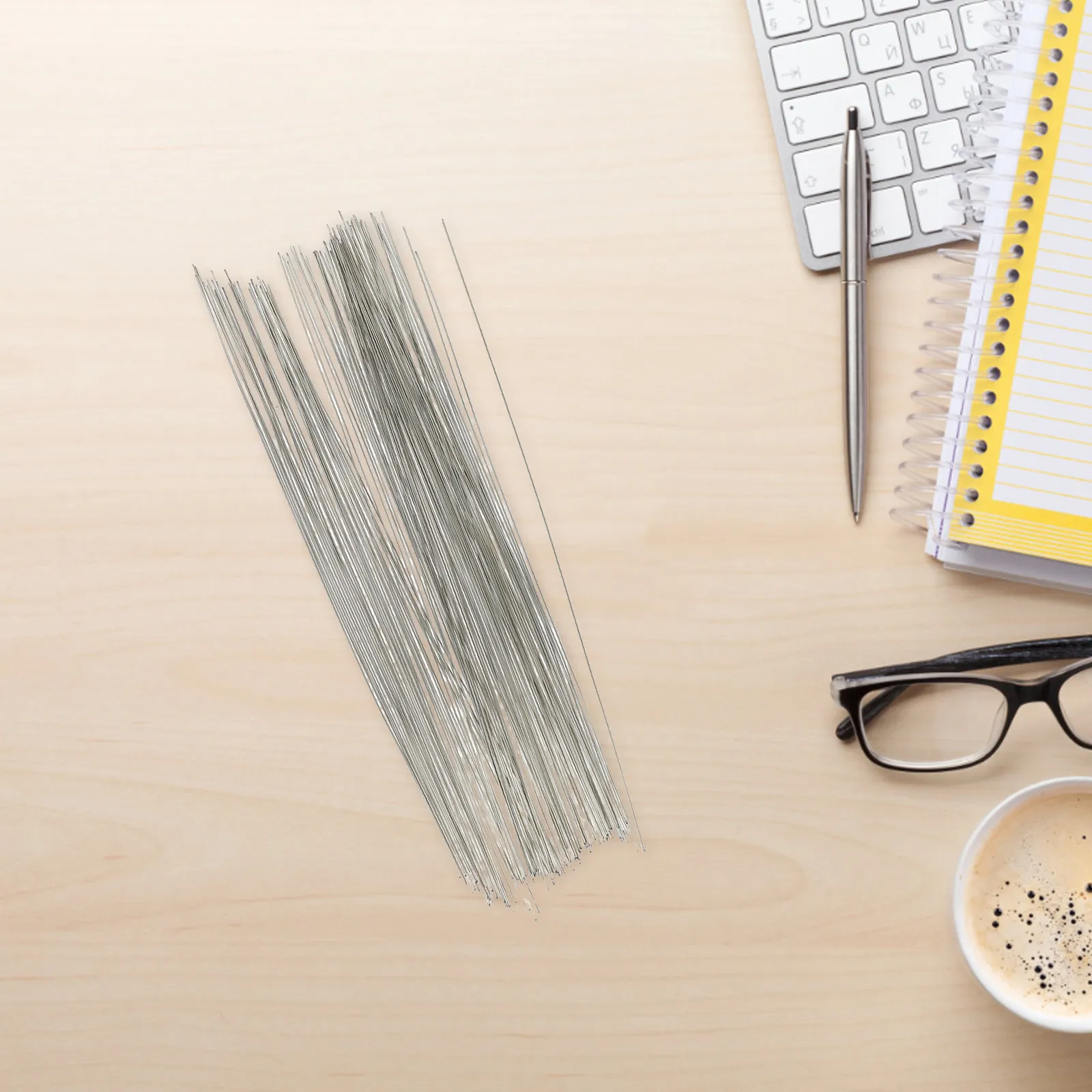 

100 шт. гибких проволочных каркасов для скульптур из глины, поддерживаемых проволокой, 9,6 дюйма, для игольчатого валяния и скульптуры