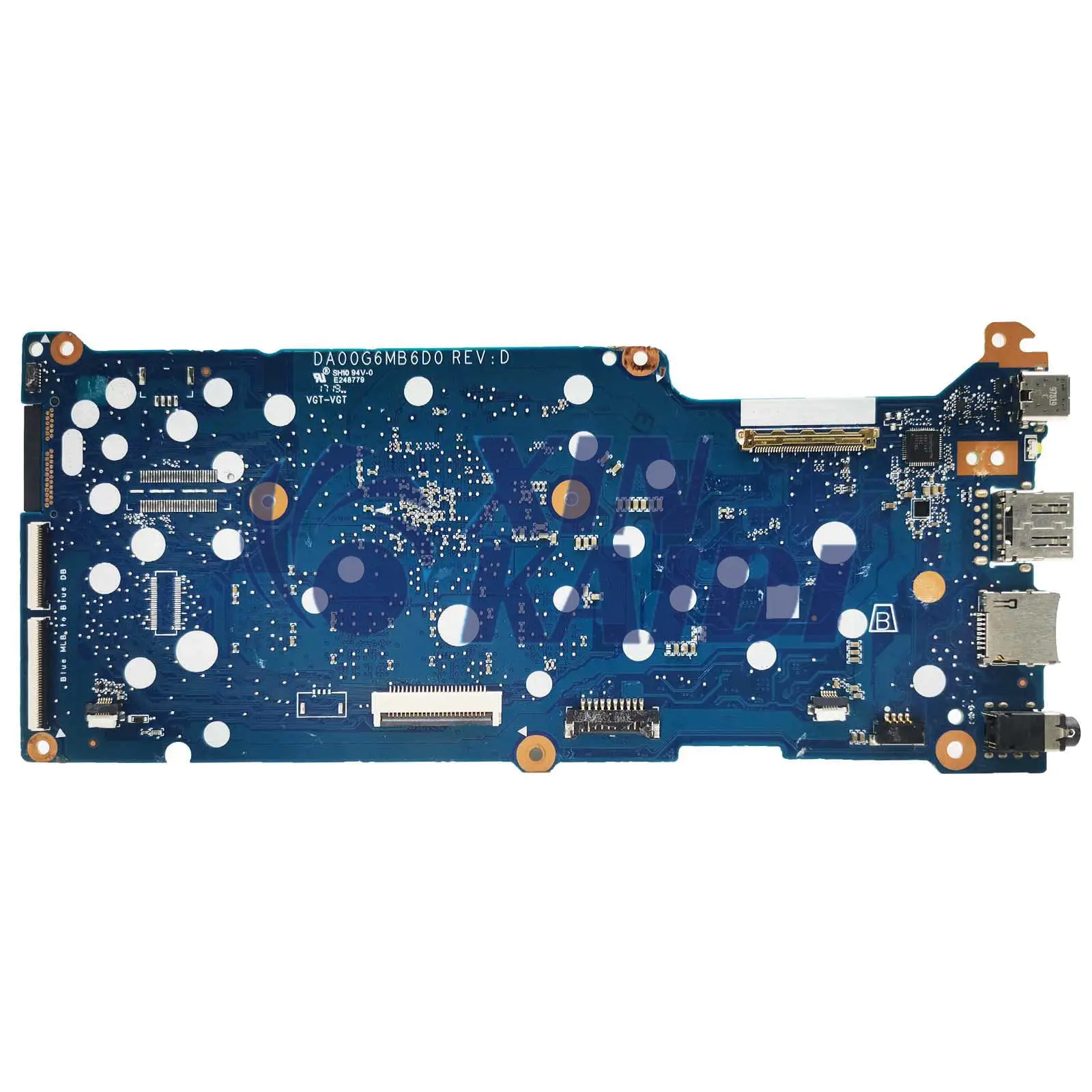 DA00G6MB6D0 Mainboard For HP Chromebook 11 x360 G2 EE L53190-001 L53193-001100 Laptop Motherboard with CPU N4000 4G-RAM 32G-SSD