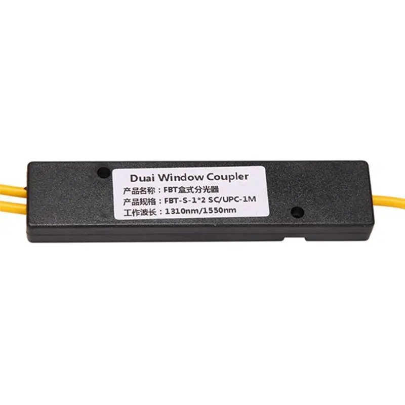 ABKQ-10 Pcs/Set Ftth Fiber Optical Splitter Fbt Optical Multifunctional Convenient Coupler