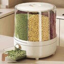 360 Large Household Rice Bucket Grain Storage Box Sealed Insect and Moisture Proof Rice Storage Box Rice Tank Food Storage