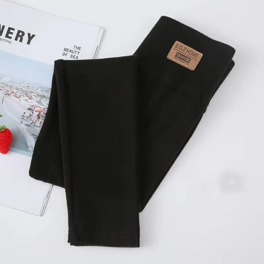 New Solid Color Children Cotton Leggings Soft High Quality Long Pants Spring/Autumn Fitting Design Bottoms For Girls