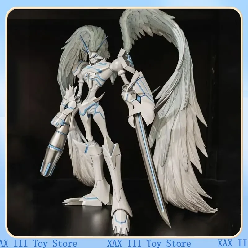 

New 19cm Digimon Adventure Omicamon Form Of Compassion Gk Action Figure Anime Model Toy Collectible Desk Decoration Boy Gift