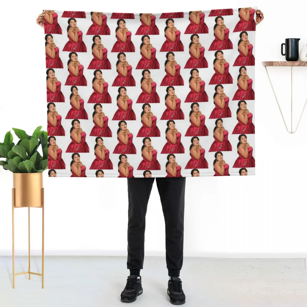 Raini Rodriguez Throw Blanket Soft Plaid Nap Tourist For Baby for babies Hairy Blankets