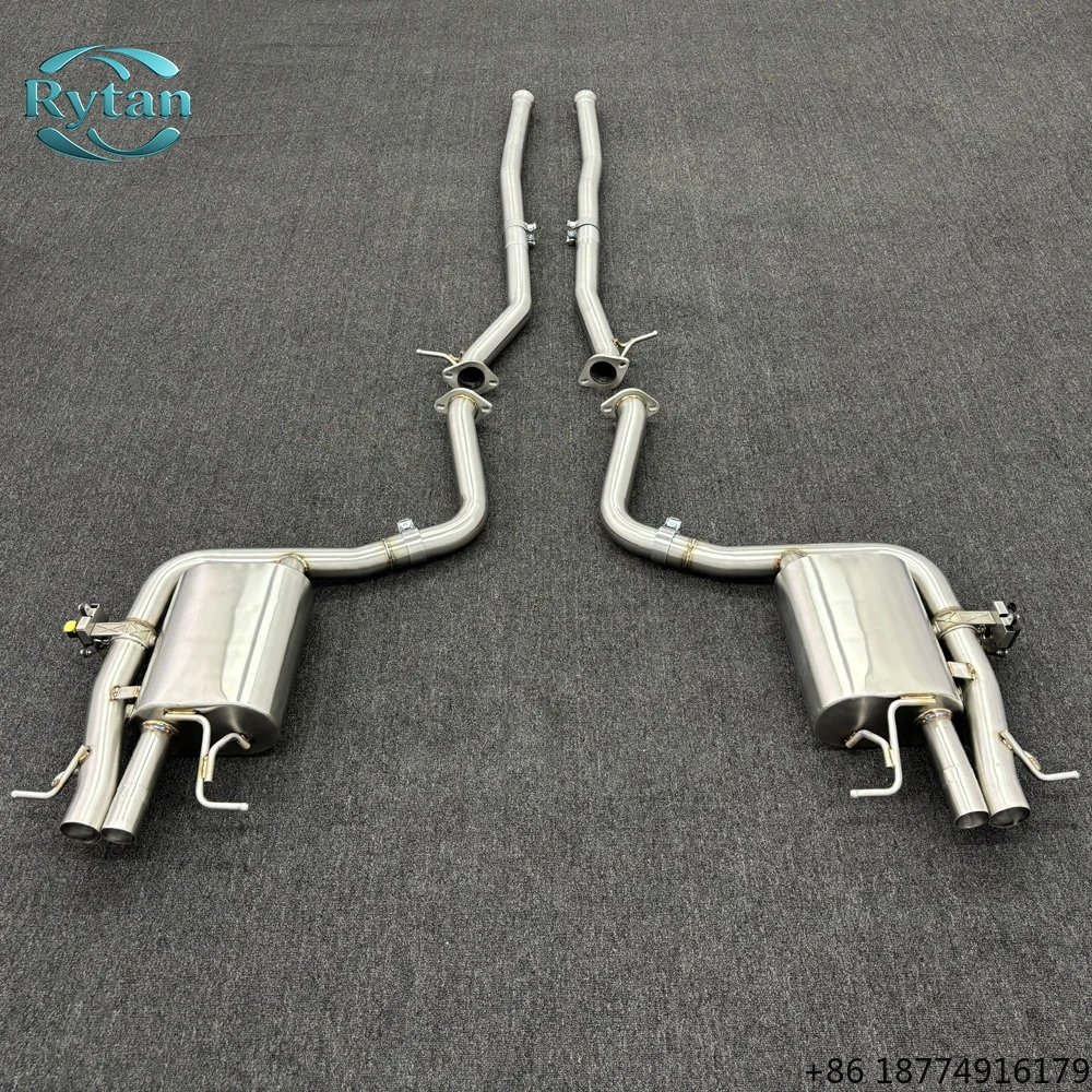 

Выхлопная система Valvetronic из нержавеющей стали с клапаном, Catback, для W222 S500