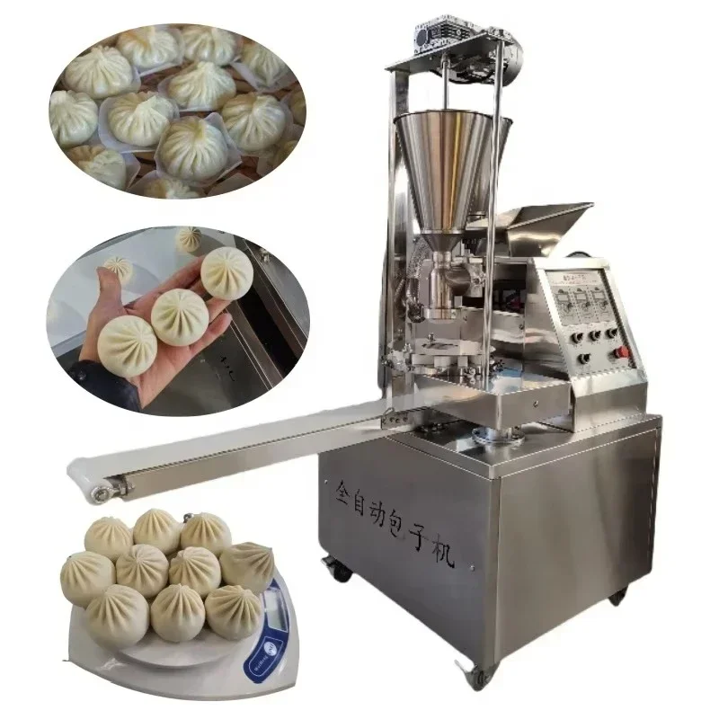 Grain product making machine Automatic steamed buns, making machine Soup dumplings Dim sum steamed buns filling machine