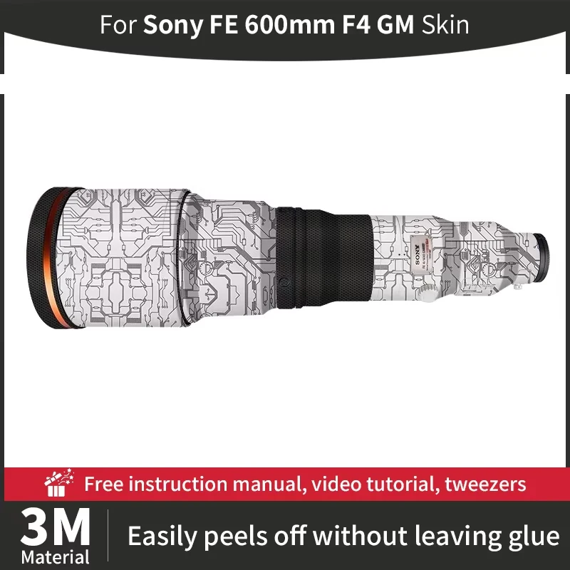 For Sony FE 600mm F4 GM Camera Lens Skin Sony 600mm Skin Anti-scratch Camera Lens protective film