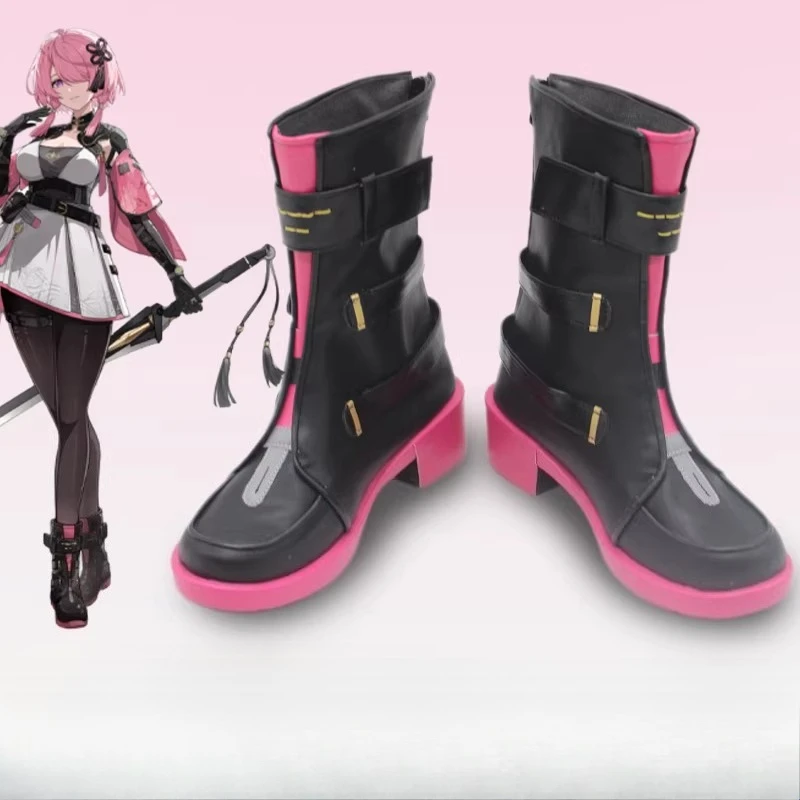 

Ботинки для косплея в стиле аниме Wuthering Waves Taoqi, аксессуары для костюмов на Хэллоуин, реквизит