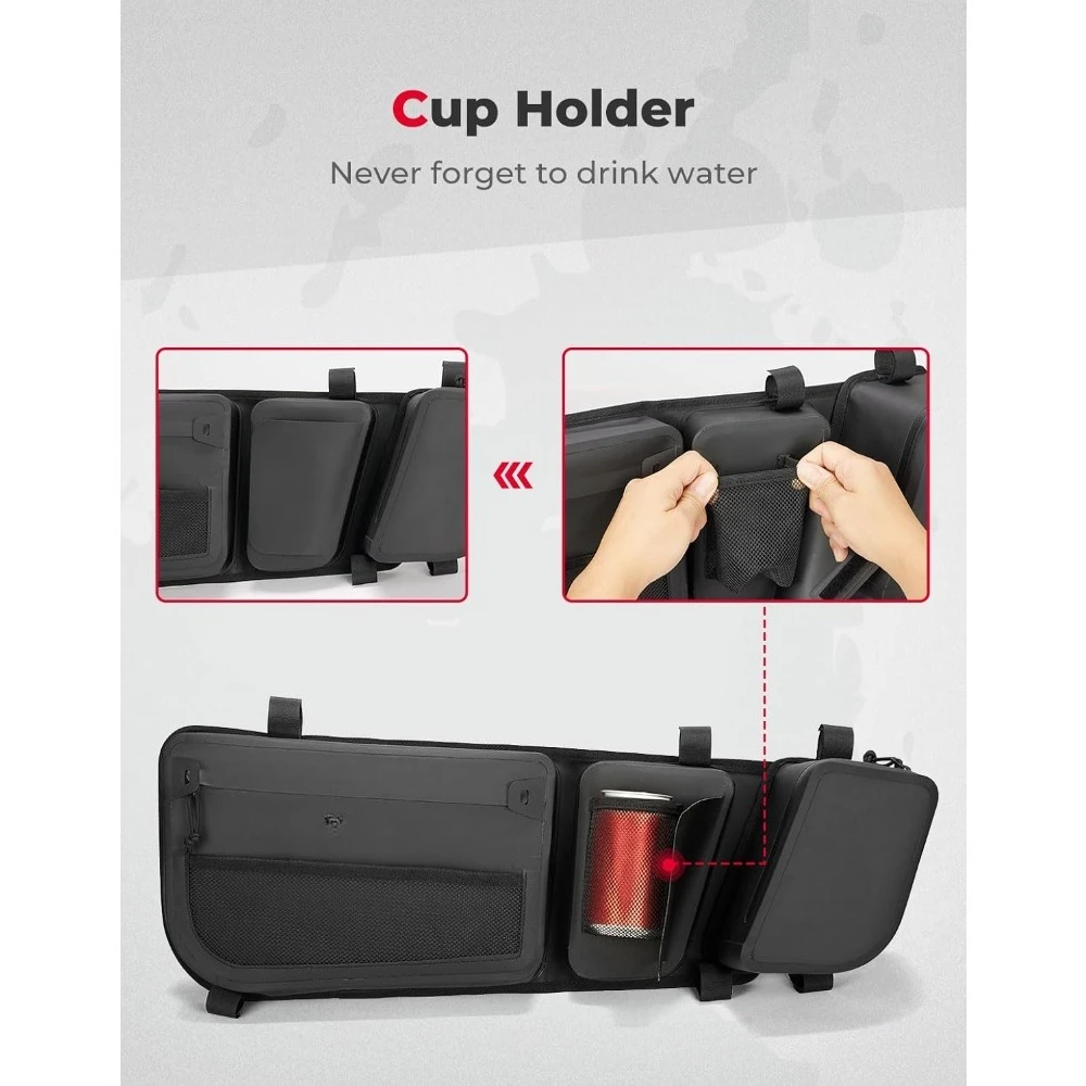 

US Shipping Waterproof Storage Bags IPX6 TPU Zipper Door Pouches for Can Am Maverick X3 X3 MAX Models 2017 2025 2 Pack
