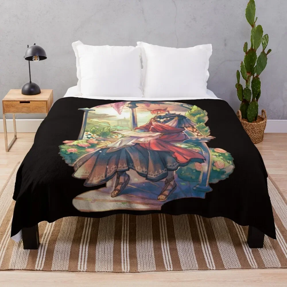

Crystal Exarch In His Garden Throw Blanket Warm Cozy Throw Blanket for Living Room Couch