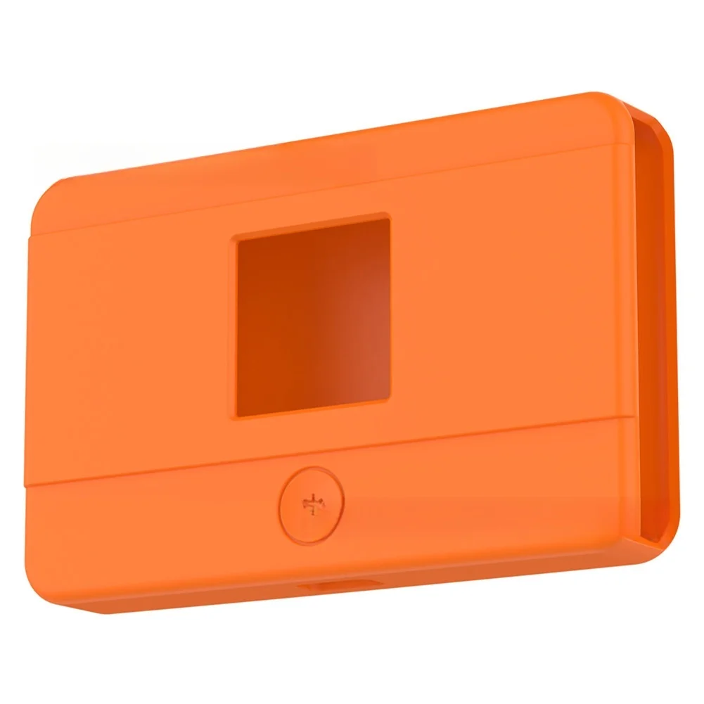 For TP-Link M7350 Router Silicone Protective Case Orange Black Stylish Scratch Resistant Storage Sleeve For Wifi Routers