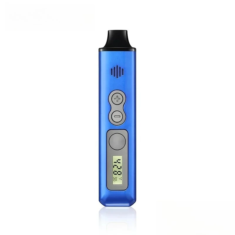مبخر الأعشاب الجافة غرفة السيراميك طقم السجائر الإلكترونية قلم Vape شاشة LED التحكم في درجة الحرارة بخارية التبغ